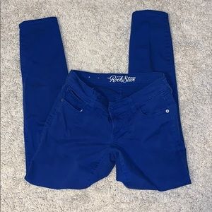 Rockstars old navy royal blue skinny’s